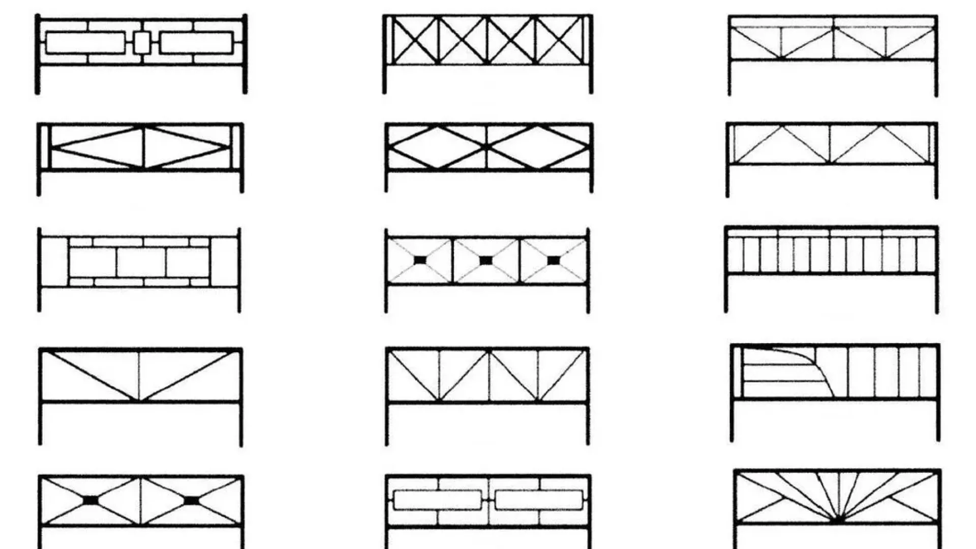 Газонное ограждение 2000х1180 мм грунт-эмаль Крепление: бетонирование  Рисунок: полосы 
