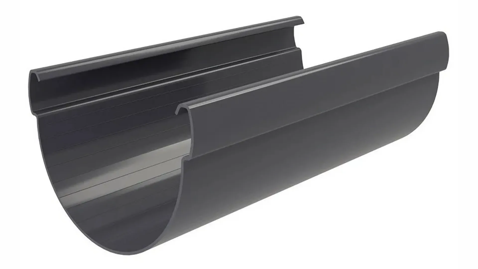 Желоб водосточный 3 м круглый 150х100 мм